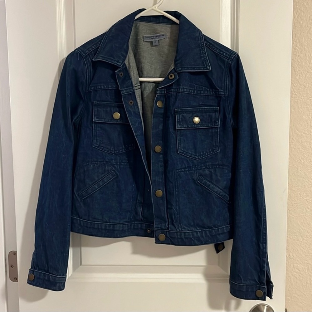Current/Elliott Denim The Jean Jacket Size 0  (XS) - Charlotte Gainsbourg